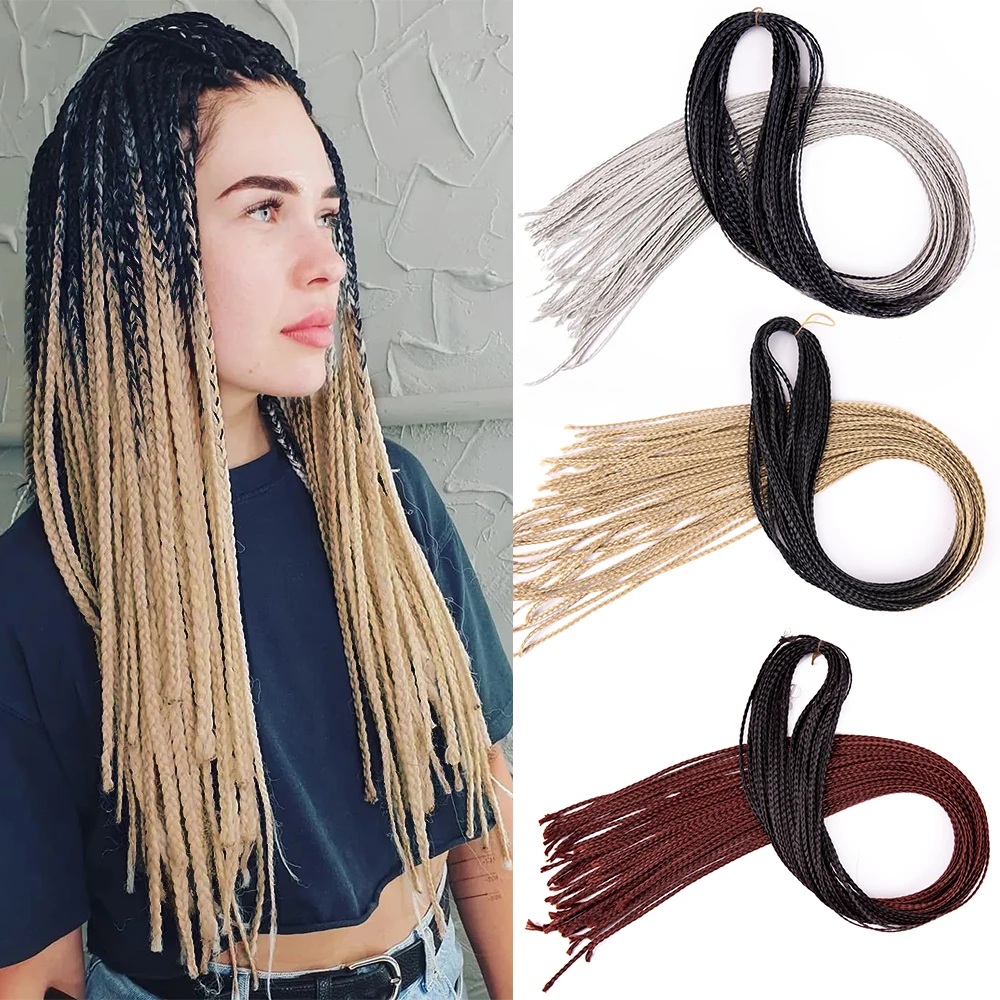 

Zizi Braids Crochet Hair Box Braids Crochet Hair For Black Women Synthetic Hair For Braid Micro Zizi Braid Hair Crochet Braids