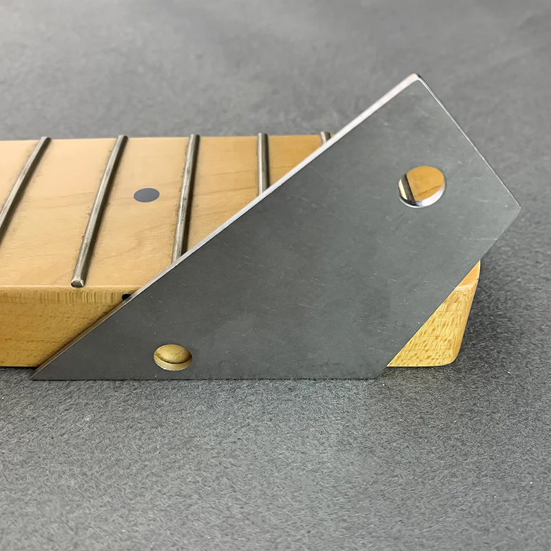 

Guitar Fret Rocker Guitar Frets Leveling Luthier Tool Stainless Steel Acoustic Folk Guitar Fret Level Tool Guitar Accessories