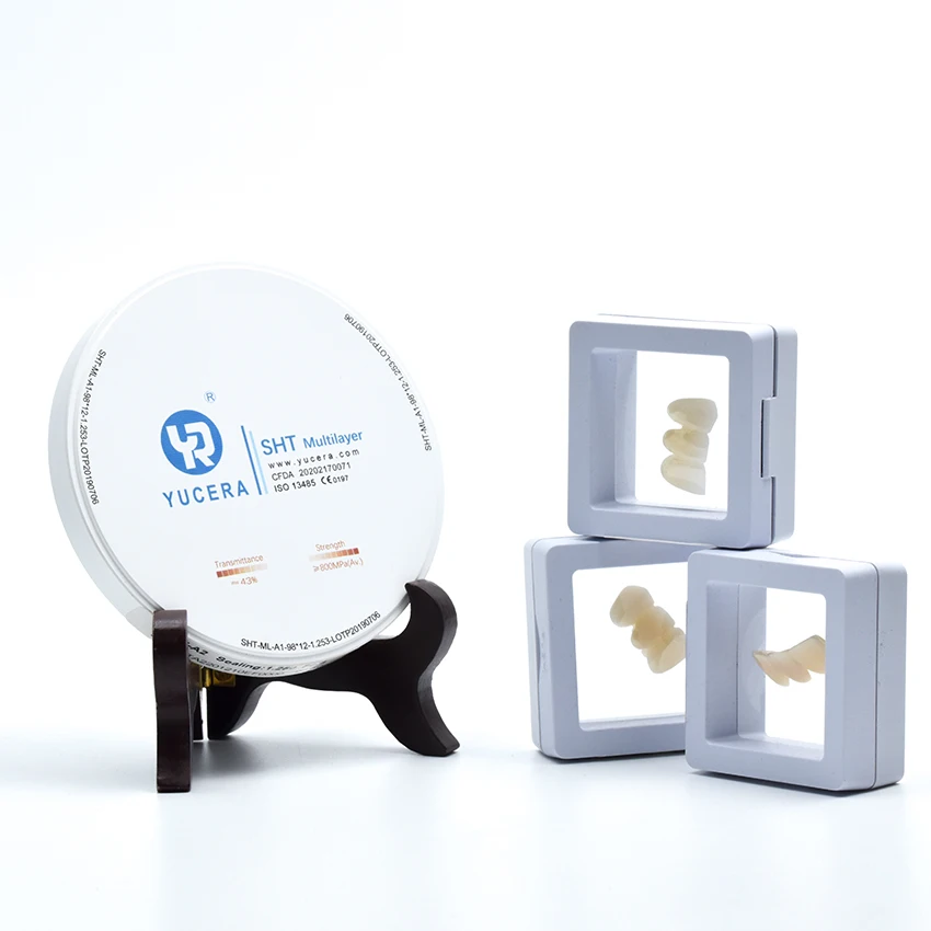 

YUCERA SHT Multilayer98*16mm Dental Materials Multilayer Zirconia Block System