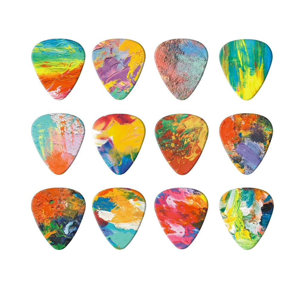 

Graffiti Color Guitars Accessories For Ukulele Finger Guitar Pick Acoustic Guitar Pick Graffiti Guitar Picks Guitar Paddle