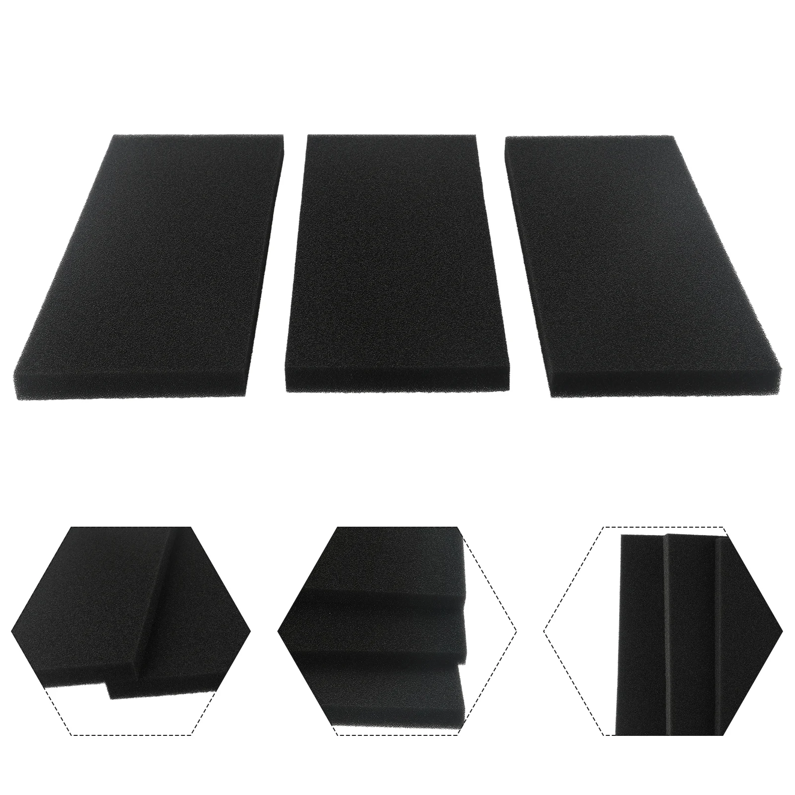 Фильтрующий губчатый фильтр Изысканный поролоновый из пеноматериала Высоко