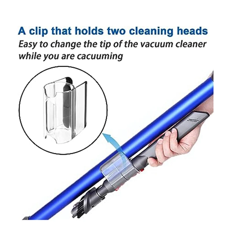 Подходит для пылесоса Dyson V7V8V10V11V12V15 кронштейн хранения Вспомогательный зажим