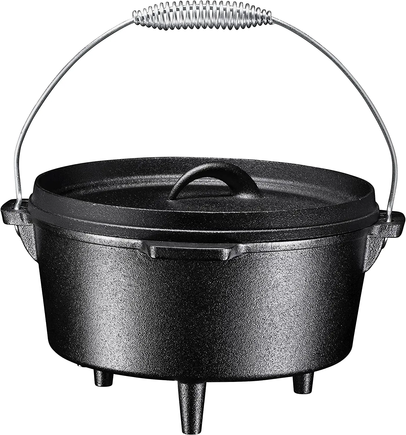 

| Cast Iron Pre-Seasoned 3 Legged Cast Iron Dutch Oven 45-Quart