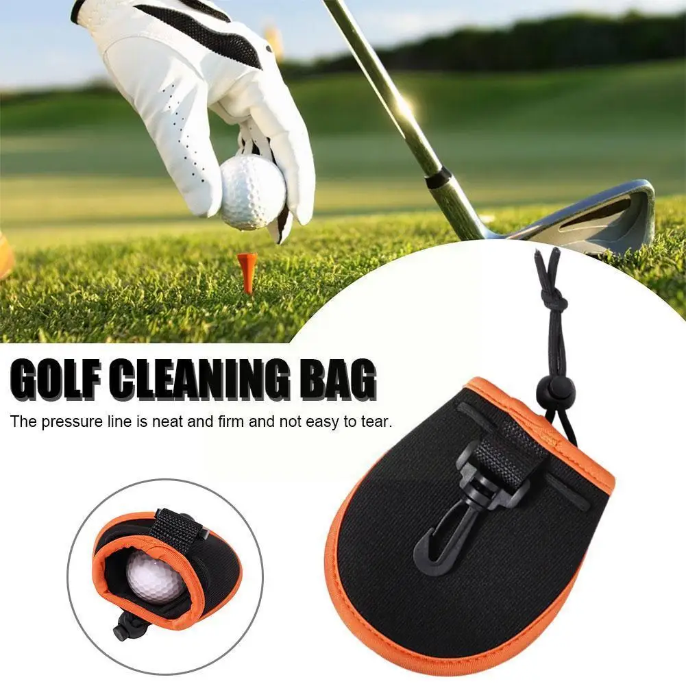 

Portable Golf Ball Cleaning Bag Nylon Durable Soft Wiping Storage Training Bags Sports Golf Accessories Golf D1m5