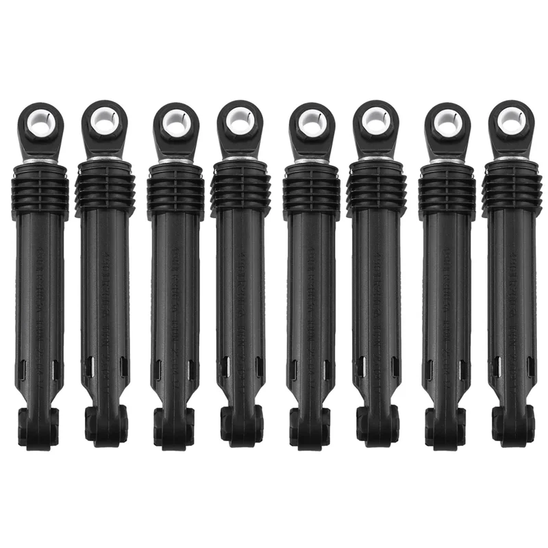 

8 Pcs 100N for LG Washing Machine Shock Absorber Washer Front Load Part Black Plastic Shell Home Appliances Accessories