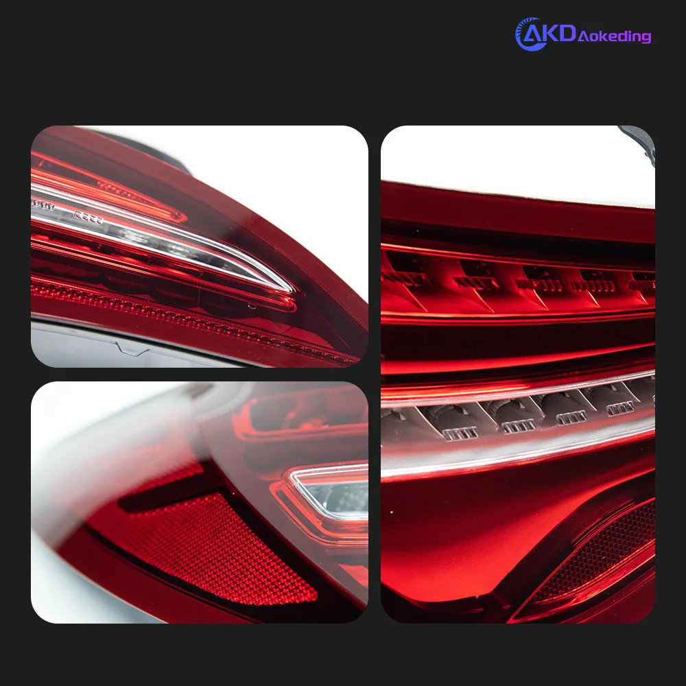 Фото Задний фонарь для Mercedes-Benz CLA200 250 2014-2020, автомобильные товары, LED DRL, линзы Hella Xenon, Hella Hid H7, W117, аксессуары для CLA №5