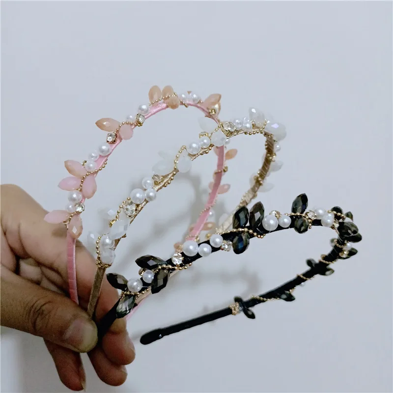

Hot Sale Beaded Headband Fashion Flower Headband Hairband LSHB024