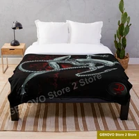 xenomorph dmnerdartist throw blanket blanket cover warm decoration bed and sofa applicable to men and women