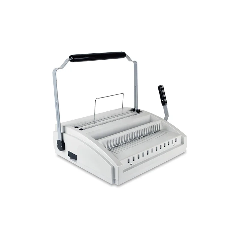 

CYST-870 comb and wire 3 1 2-in-1 punching and binding machine calendar Multi-functional binding machine for 25 sheets 70g paper