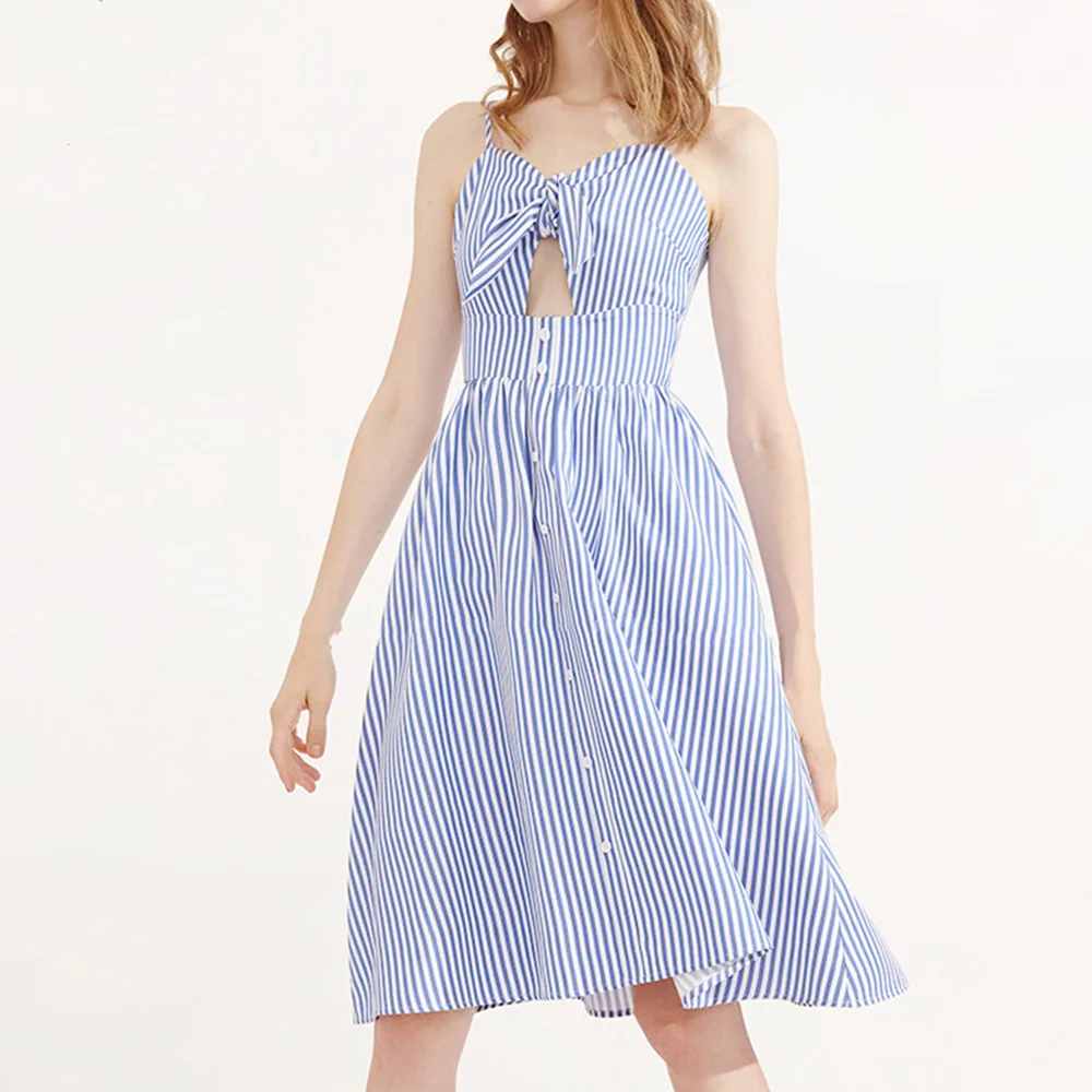 

Dress Sexy Midi Dress For Women 2022 Summer Hollow Elegant Backless Party Evening V-Neck Collar Short Dresses ClubOutfits