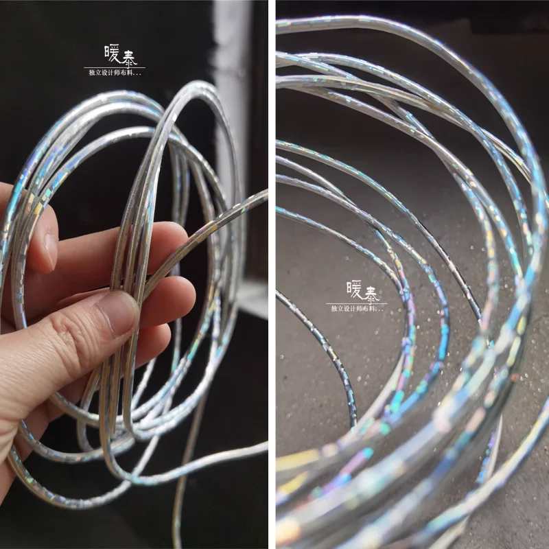 

Colorful Rope Accessories DIY Belt Rope Hat Clothes Stage Art Decor Designer Accessories Fabric