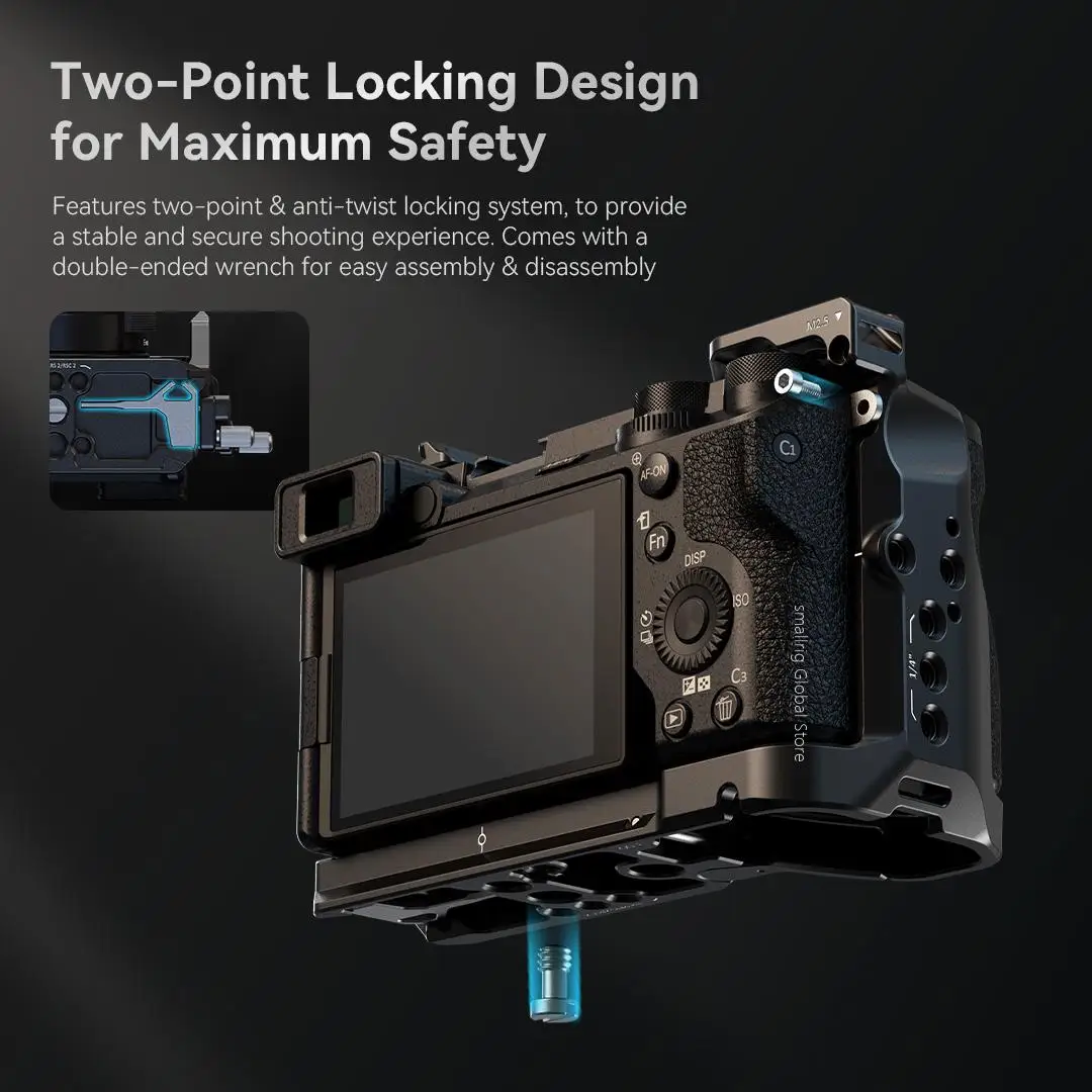 Комплект клетки SmallRig опорная пластина полуклетки монтажная для холодного