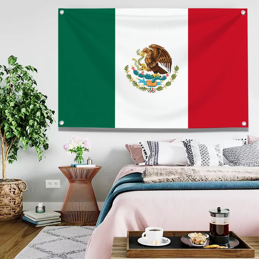 Мексиканский флаг Тигровый бальзам Оригинальная подкладка для рождественских