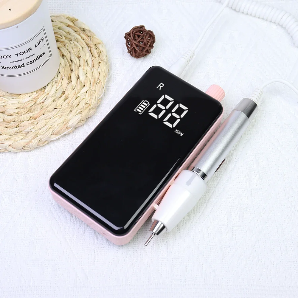 Профессиональная Портативная Беспроводная Машинка для маникюра 40000 об./мин.