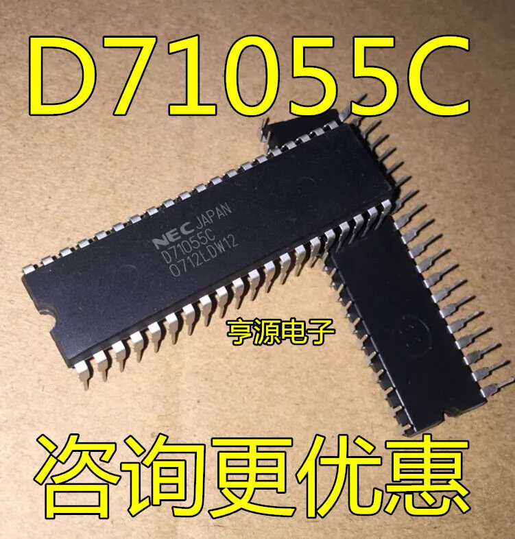 

5 шт. Оригинальный Новый D71055C D71055 UPD71055C DIP40