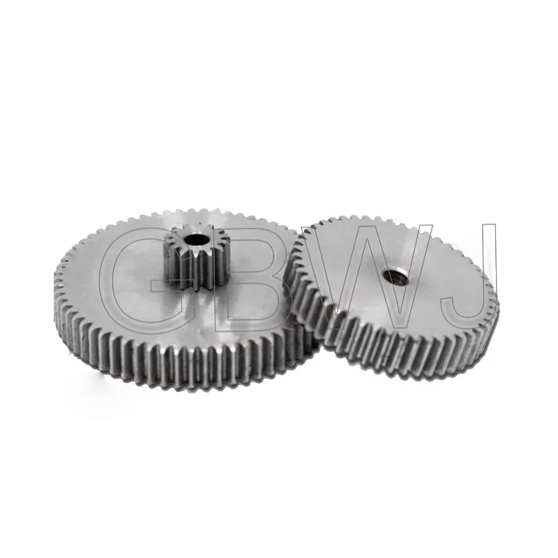 1 шт. цилиндрическая шестерня м 41T-65T металлическая коробка передач 45 # Сталь