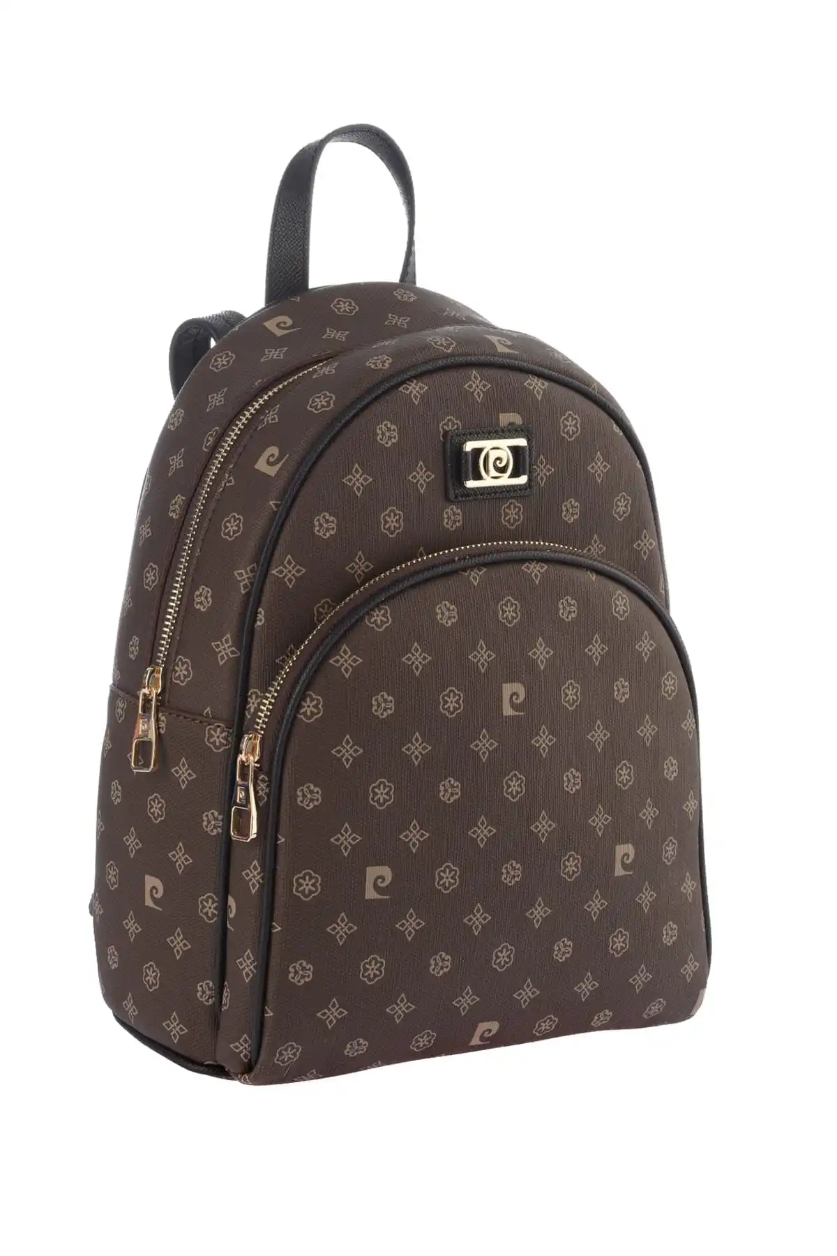 Кофейный рюкзак с принтом для ежедневного использования удобный современный