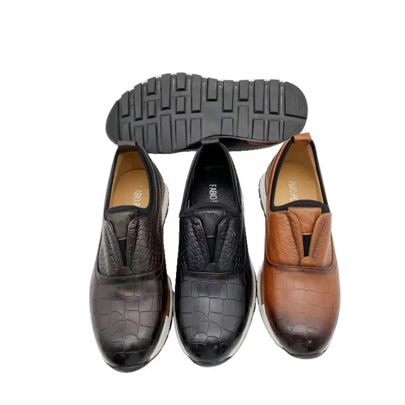 Neue pu Freizeit schuhe weiche S dedi rutsch наличие zarte Textur modische Schuhe bequemes Business-Kleid Herren a21