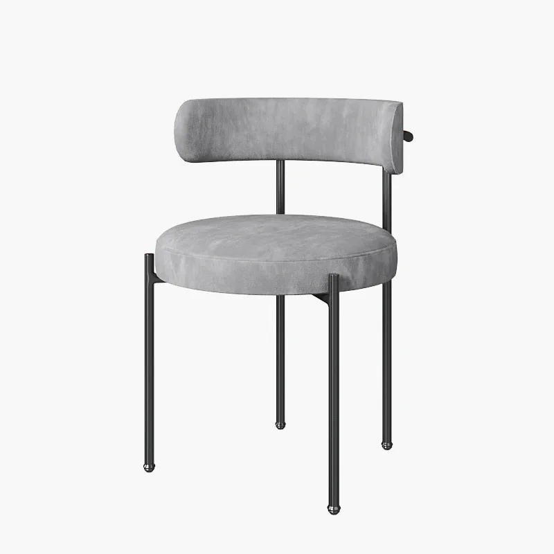 Floor Individual Dining Room Chairs Minimalist Nordic Gamer Dinning Chair Accent Sillas Para Comedor Furniture For Kitchen HY