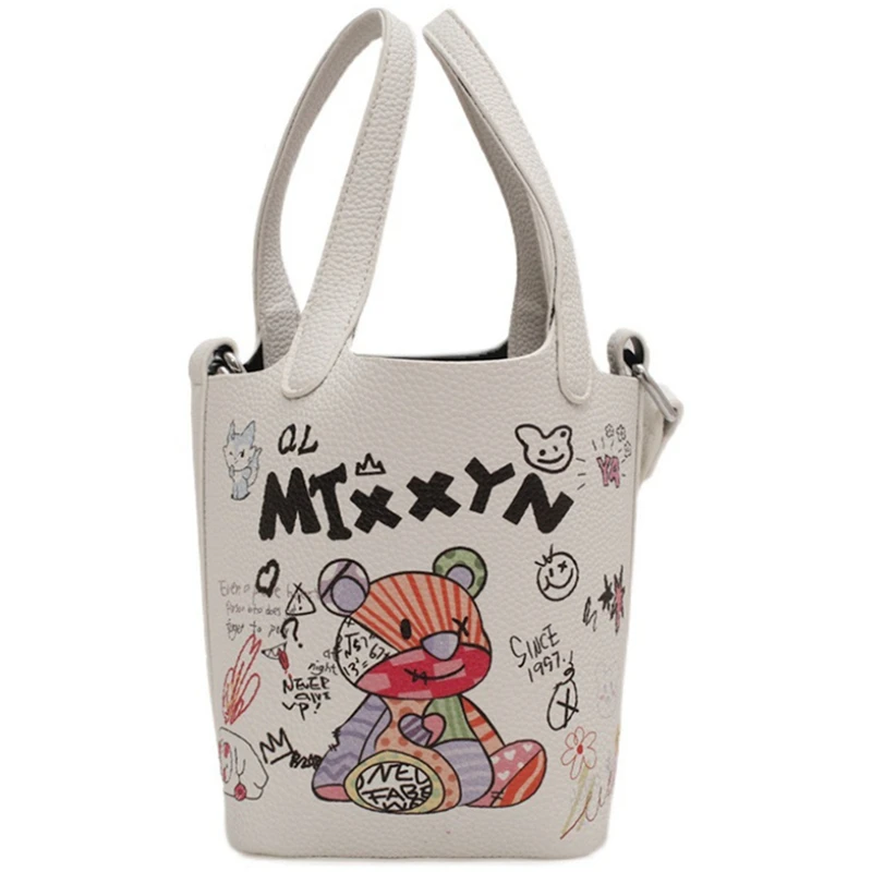 

Bucket Bag Women Mini Shoulder Bags Europe Style Tote Bag Handbag for Women