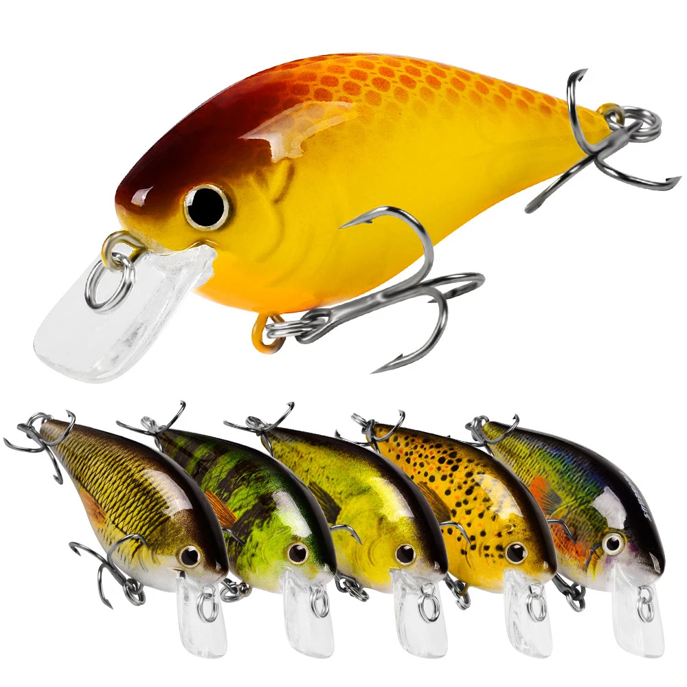 

1PCS Topwater Crankbait Fishing Lure 7cm 13g Artificial Wobblers Crank Bait Bass Trout Carp Swimbait Fishing Tackle