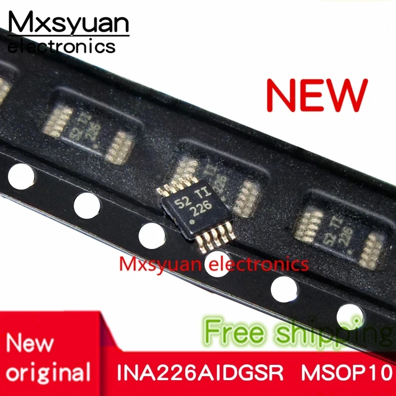 

10 шт. ~ 50 шт./партия INA226AIDGSR INA226AIDGST 226 INA226AIDGS INA226 MSOP10 100% Новый оригинальный