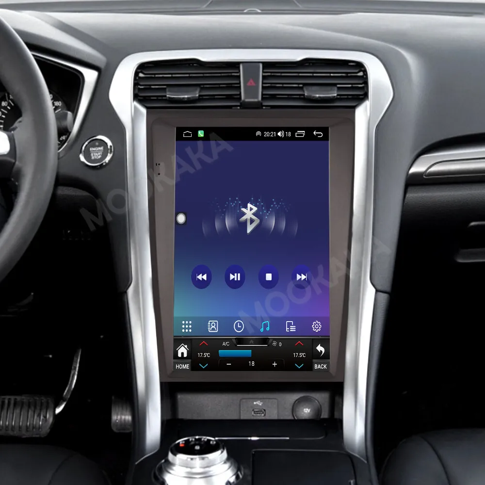 Фото 12.1'' Автомагнитола Android 15 для Ford Fusion Mondeo MK5 2013-2018 с беспроводным CarPlay, интеллектуальные автомобильные системы, автомобильная мультимедиа №2