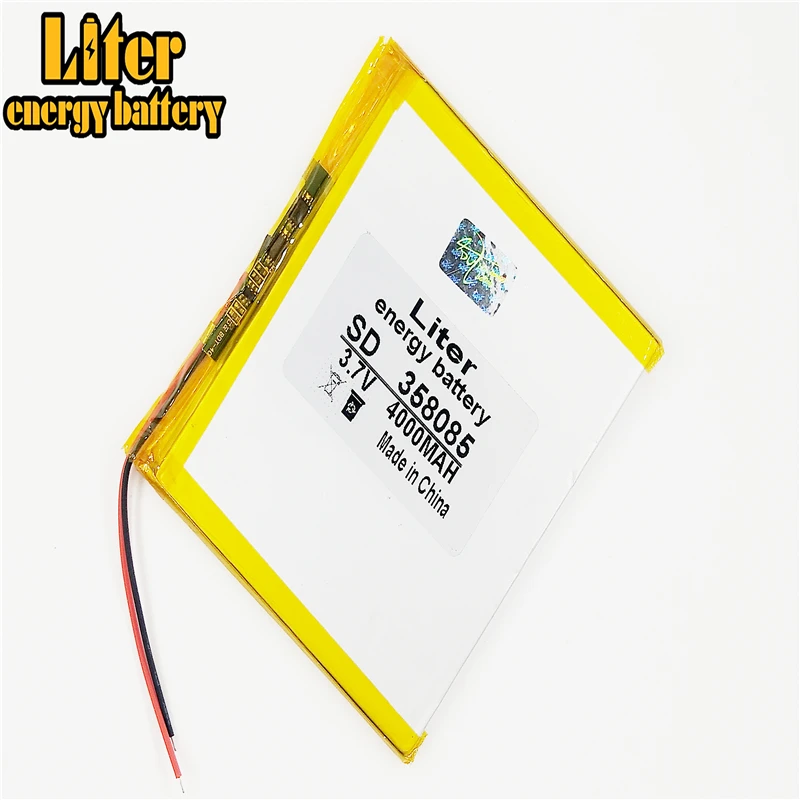 Фото 358085 3,7 V 4000mah планшет Обычная полимерная литиевая батарея GPS,mp3,mp4, сотовый телефон, динамик №2