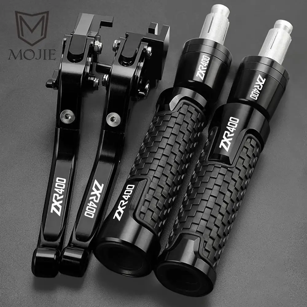 

For KAWASAKI ZXR400 ZXR 400 allyeaRs 2023 2022 2021 2020 2019 2018 Motorcycle Adjustable Brake Clutch Levers Handle Grip Ends