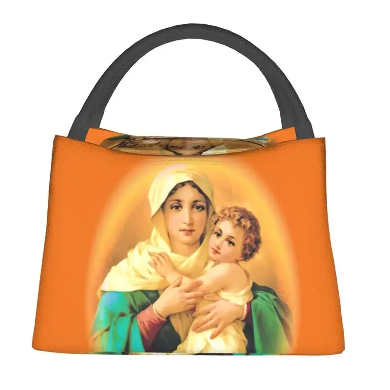 Изолированные сумки для обеда Богомаха Шэнсента школы офиса Девы Марии