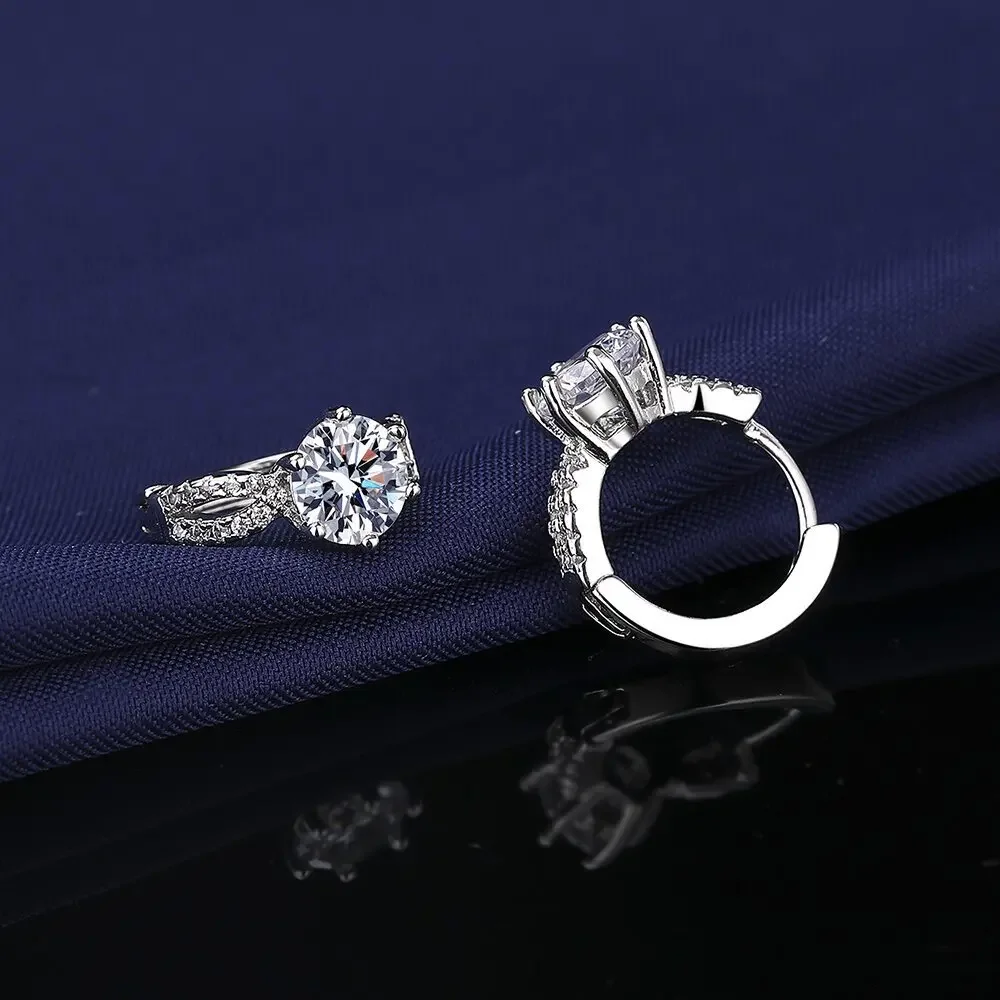 Милые простые Стильные серьги для девочек маленькие минималистичные с цирконием