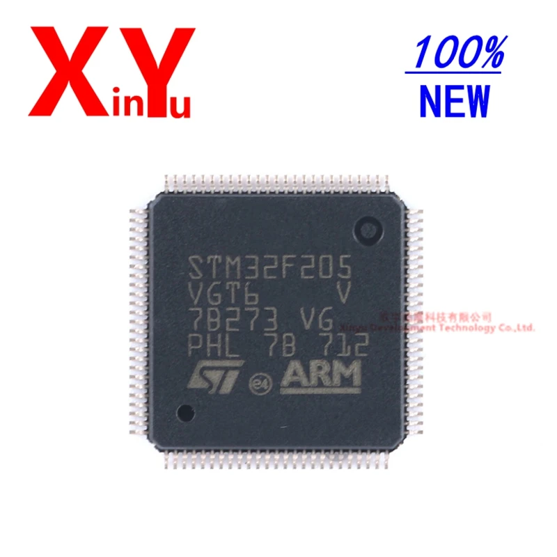 

100% Original New STM32F205VGT6 STM32F205 LQFP100
