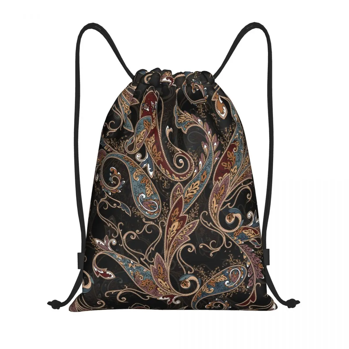 

Paisley 3D Print Sports Equipment Bag Drawstring Bag Water Resistant Lightweight Gym