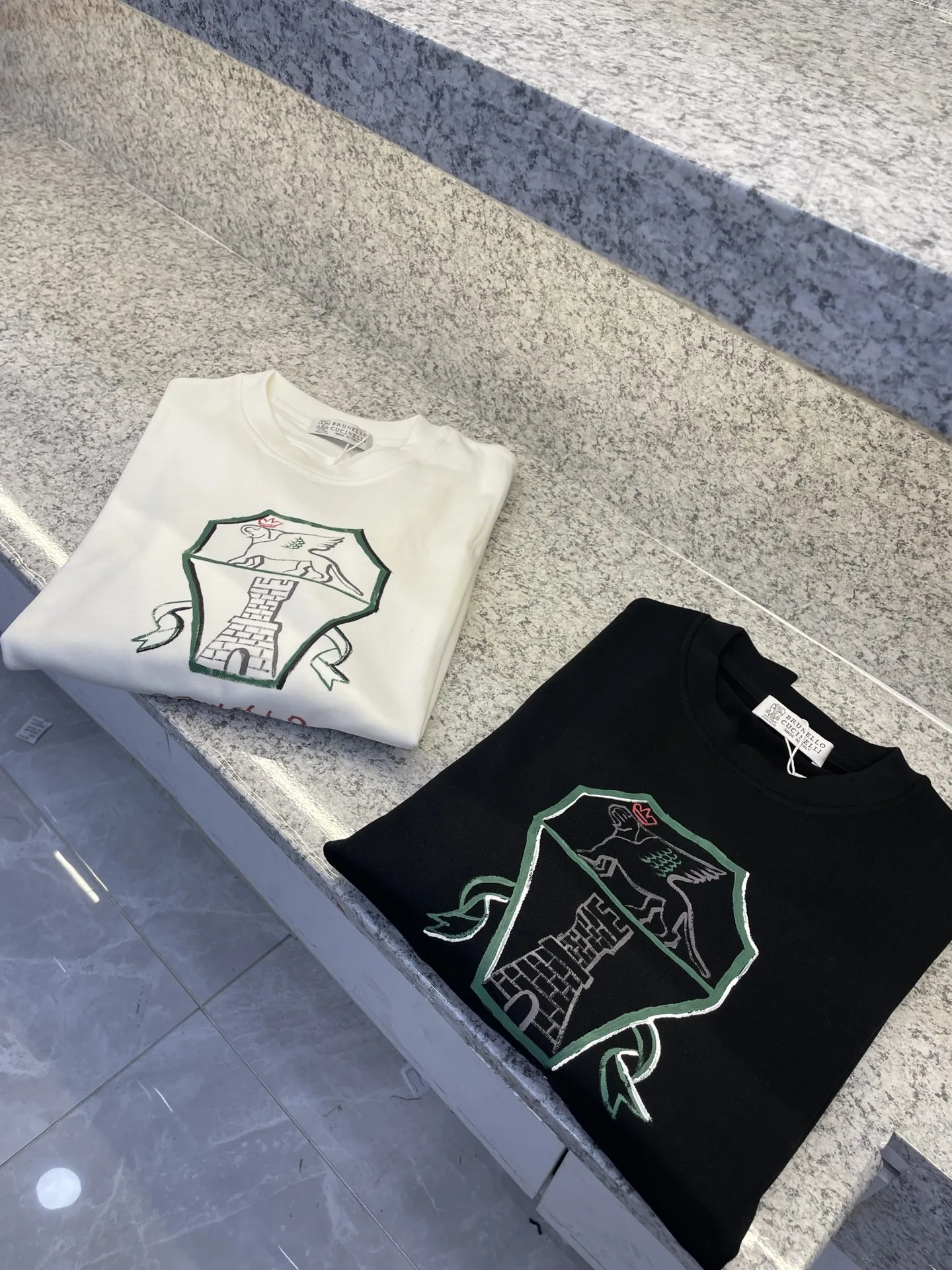 BILLIONAIRE SIJITONGDANНовый мужской шерстяной свитер с круглым вырезом на осень и зиму.