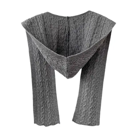 Полиэстер шарф с капюшоном Hooded Scarf