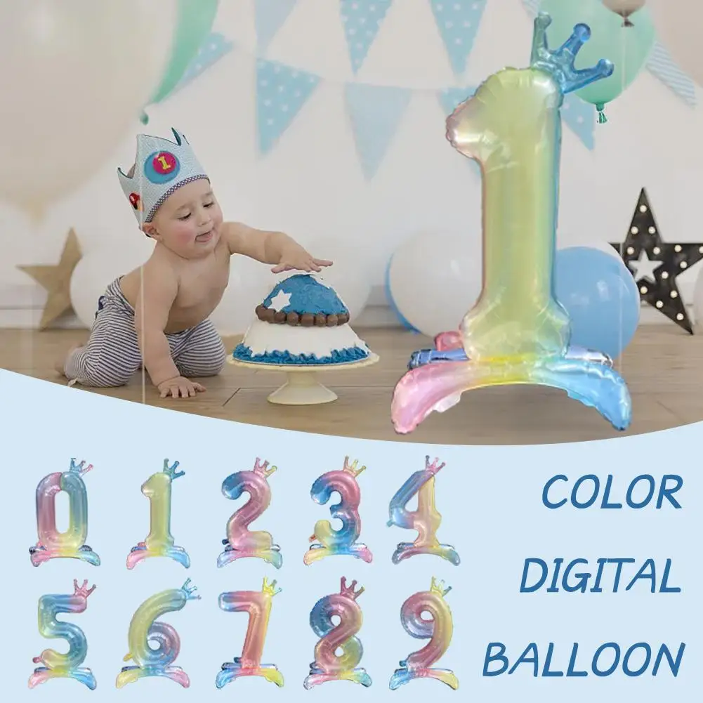 

New Color 32Inch Digital Balloon Birthday Party Decoration Bal Festival Digital Color Layout Scene Ceremony Balloon Room We P6W8