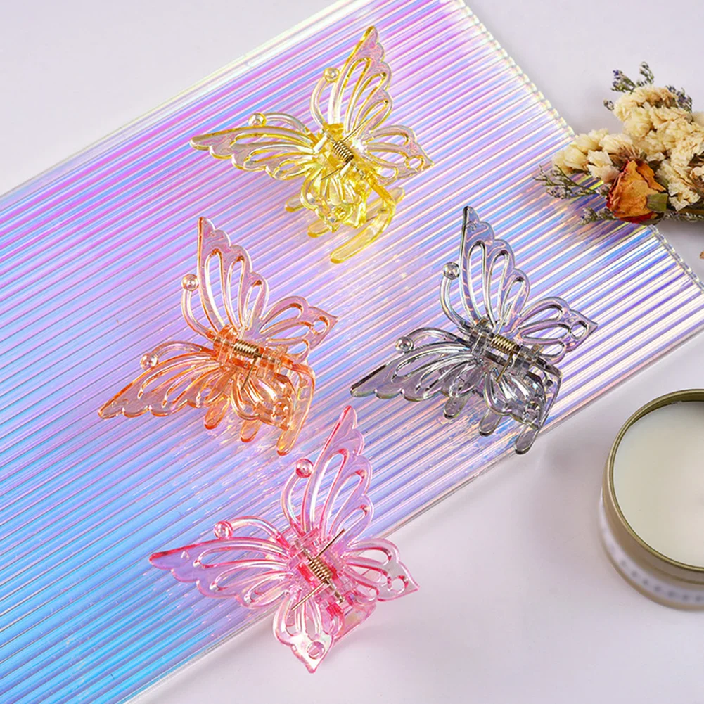 

2022 Fashion Butterfly Hair Clip For Women Back Head Grab Clip Geometric Headband Trendy Hair Accessories Wholesale