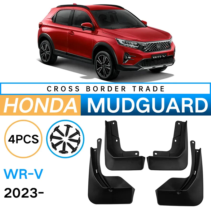

Car Mud Flaps For Honda WR-V 2023 Mudguard Splash Guards Fender Mudflaps Automotive Exterior Accessories Auto Parts
