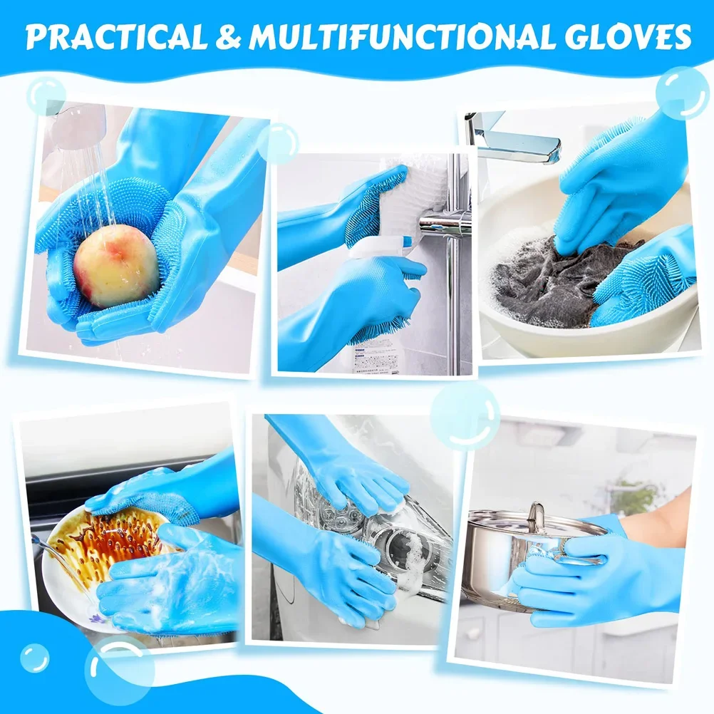 

Dog Silicone Teeth Five Grooming Finger With Cat Bathing Bathing Gloves High-density With Gloves Pet Design Enhanced Gloves