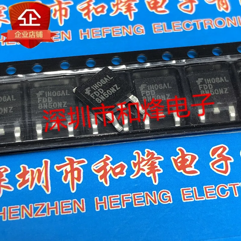 

Original 2pcs/ FDD8N50NZ TO-252 500V 8A