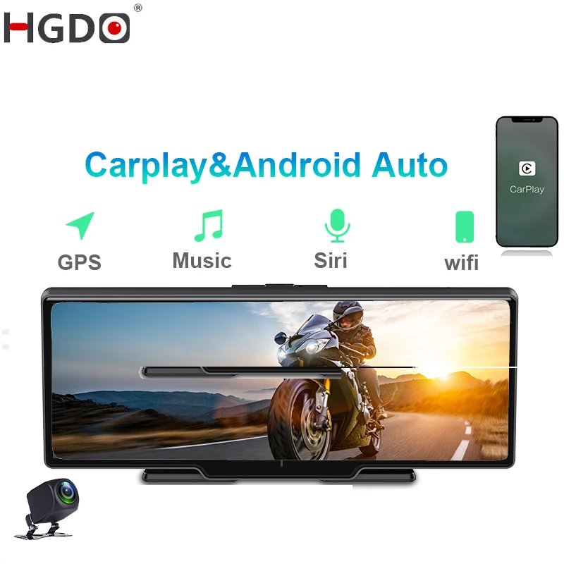 Фото Видеорегистратор HGDO 4K с камерой заднего вида и поддержкой Wi-Fi №1