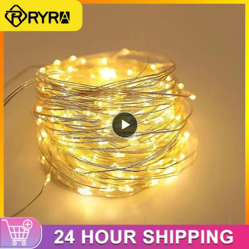 

Outdoor Waterproof Garden Solar Lamp Household Fairy Light String Fairy Garland Garland Yard Decoration Holiday Christmas Party