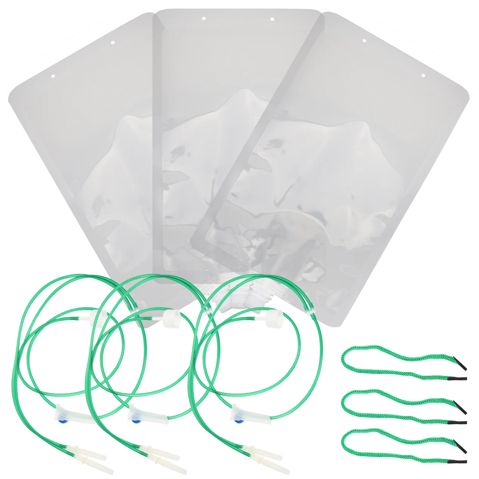 

3 Sets Drip Watering Bag Iv Pots Plants Stuff Indoor Gardening System