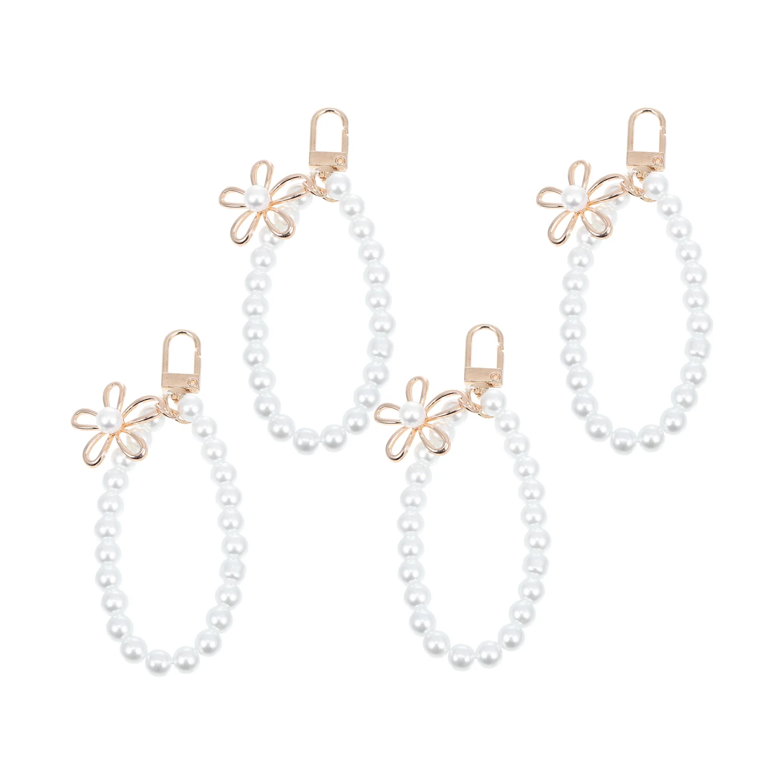 

Chains Pearl Strap Lanyards Beaded Keychain Hanging Bag Camera Decorative Decors Design Pendant Diy Key Bracelet Ring Ropes