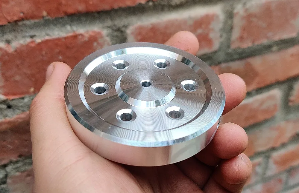 Маховик из алюминиевого сплава смеситель двигателя противовес свободное колесо