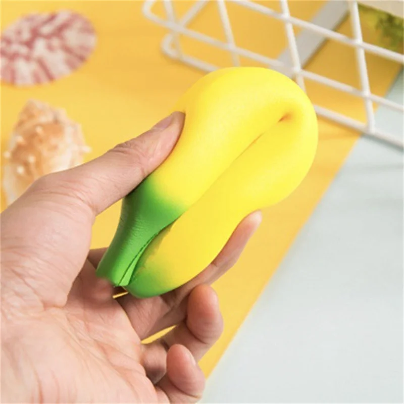 

Simulation Banana Squishy Slow Rising Squeeze Toy Healing Fun Stress Reliever Antistress Toy Decompression Funny Toys