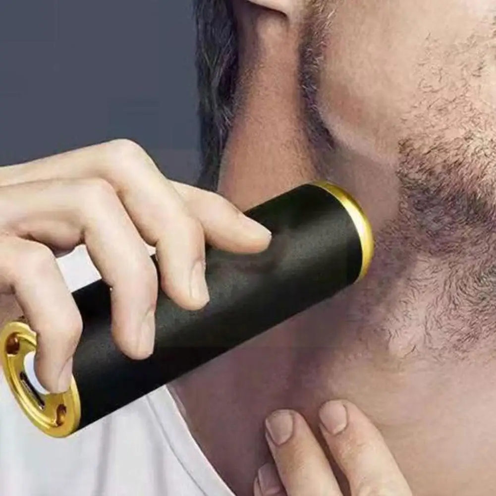 

Portable Mini Electric Shaver For Male Travel Usb Rechargeable Washable Beard With Brush For Men 3 Model Can Choose H8d9