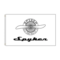 3x5 ft spyker flag polyester printed racing car banner for decor