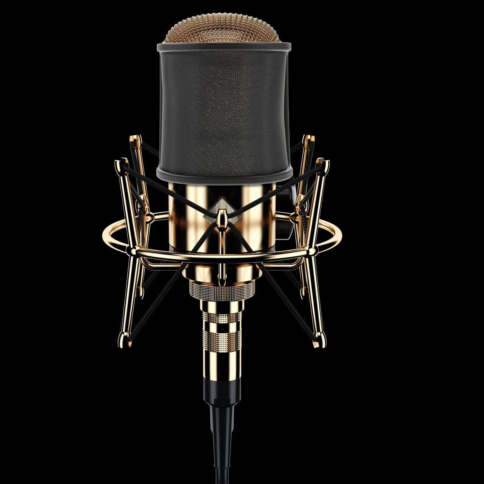 

Microphone Blowout Screen Shield Metal Strainer Portable Vocal Booth Filter Collapsible Windscreen Isolation