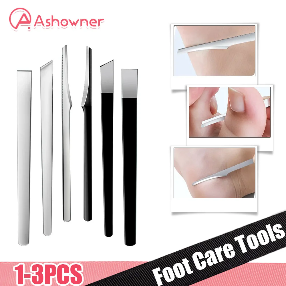 1-3Pcs Manicure Pedicure Tools Toe Nail Shaver Feet Pedicure Knife Kit Foot Callus Rasp File Dead Skin Remover Foot Care Tools